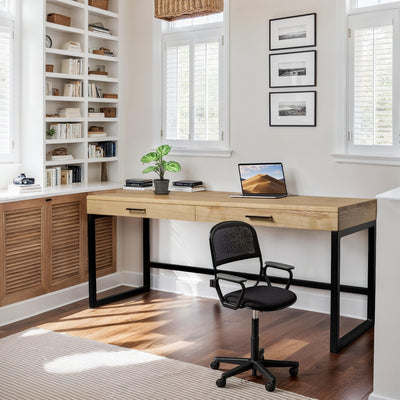 The Scottie Computer Desk with Drawers