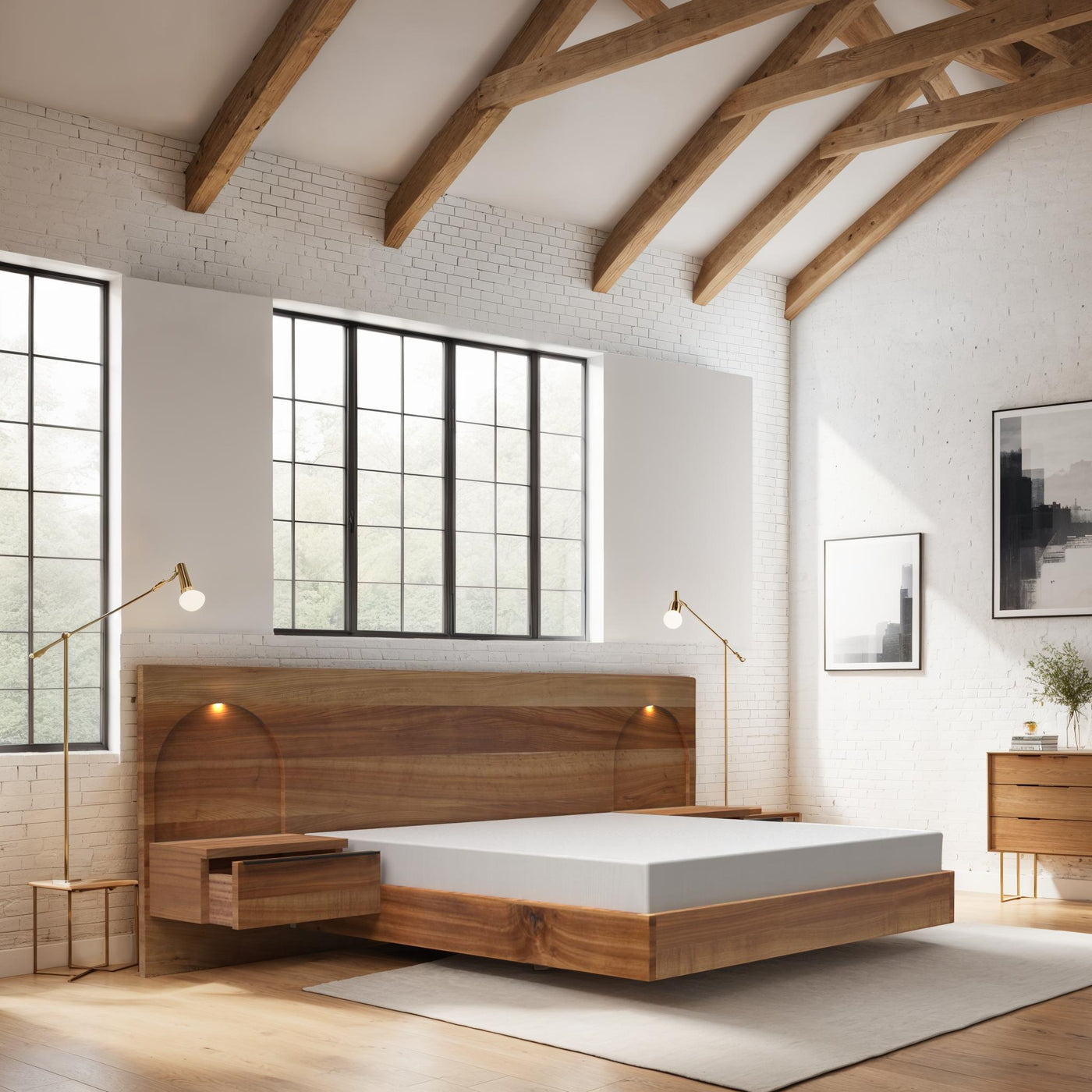 The Timothy Bed Frame with Drawers